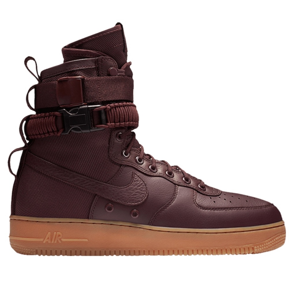 Nike SF AF1 (Hi) - Burgandy